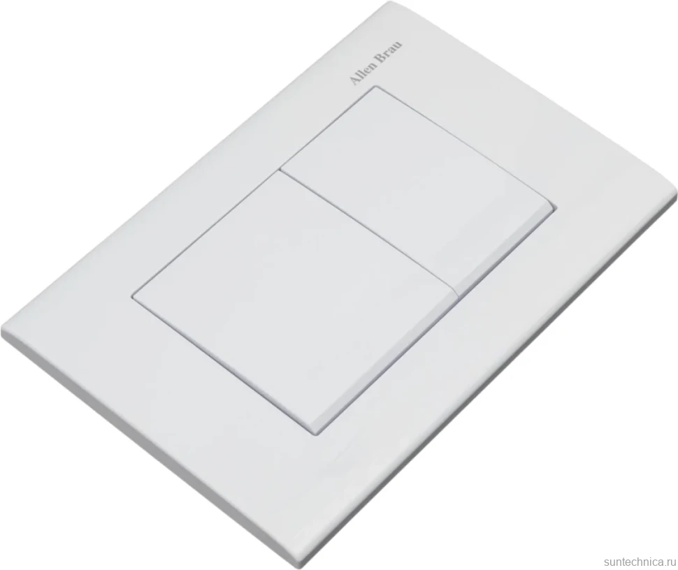 Кнопка смыва Allen Brau Liberty 9.20002.20 белая глянец