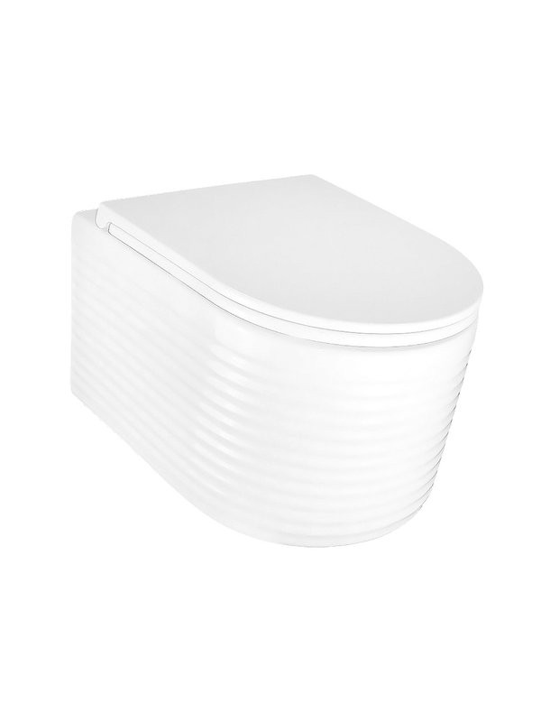 Унитаз подвесной AZARIO Luzio AZ-098-UQ глянцевый белый