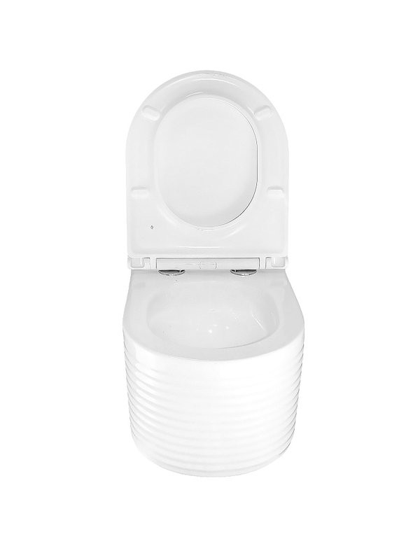 Унитаз подвесной AZARIO Luzio AZ-098-UQ глянцевый белый