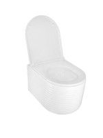 Унитаз подвесной AZARIO Luzio AZ-098-UQ глянцевый белый