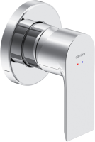 Встраиваемый смеситель для душа и ванны Damixa Apollo 477500000 С ВНУТРЕННЕЙ ЧАСТЬЮ, хром