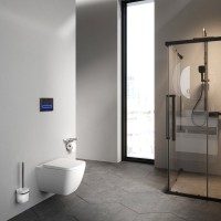 Унитаз подвесной AM.PM Gem C901901SC Aquaspin, безободковый, сиденье с микролифтом, глянцевый белый