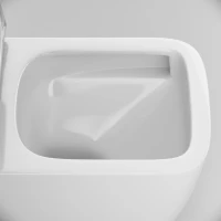 Унитаз подвесной AM.PM Gem C901901SC Aquaspin, безободковый, сиденье с микролифтом, глянцевый белый