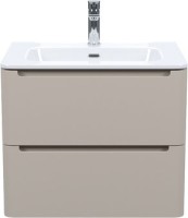 Тумба с раковиной IDDIS Edifice 60 подвесная, капучино, раковина 0106000i28