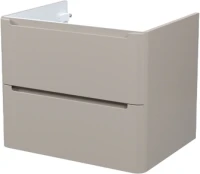 Тумба с раковиной IDDIS Edifice 60 подвесная, капучино, раковина 0106000i28