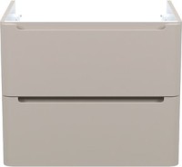 Тумба с раковиной IDDIS Edifice 60 подвесная, капучино, раковина 0106000i28