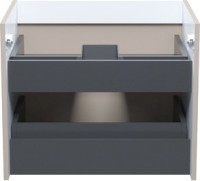 Тумба с раковиной IDDIS Edifice 60 подвесная, капучино, раковина 0106000i28