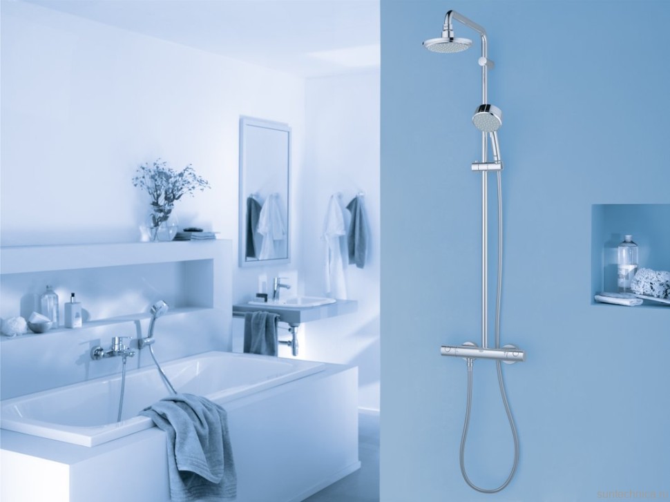 Смеситель для ванны с душем Grohe Eurostyle Cosmopolitan 33591002