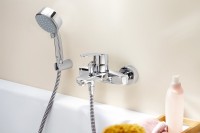Смеситель для ванны с душем Grohe Eurostyle Cosmopolitan 33591002 Смеситель для ванны с душем Grohe Eurostyle Cosmopolitan 33591002