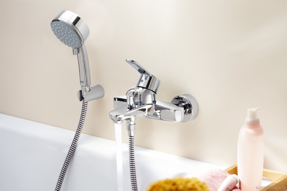 Смеситель для ванны с душем Grohe Eurostyle Cosmopolitan 33591002
