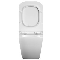 Унитаз подвесной Cersanit Crea Vortex DPL EO slim 68916 безободковый, с микролифтом