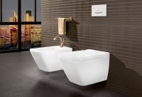 Унитаз подвесной Villeroy & Boch Finion 4664R0R1 alpin, ceramicplus