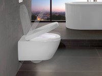 Унитаз подвесной Villeroy & Boch Finion 4664R0R1 alpin, ceramicplus