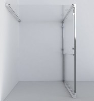 Душевой уголок Vincea Garda VSR-1G8015CL 150x80 см, профиль хром, стекло прозрачное