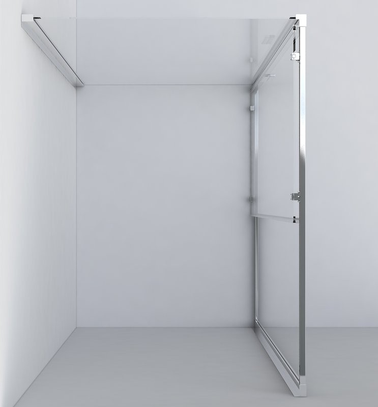 Душевой уголок Vincea Garda VSR-1G8015CL 150x80 см, профиль хром, стекло прозрачное