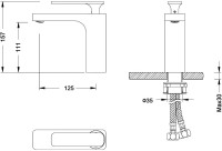 Смеситель для раковины Timo Torne 4361/00-16F