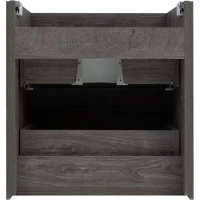 Тумба с раковиной Aquanet Милан 60 подвесная, дуб рошелье