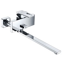 Смеситель с длинным изливом для ванны Wasserkraft Alme 1502L Смеситель с длинным изливом для ванны Wasserkraft Alme 1502L