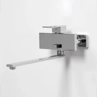 Смеситель с длинным изливом для ванны Wasserkraft Alme 1502L
