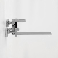 Смеситель с длинным изливом для ванны Wasserkraft Alme 1502L Смеситель с длинным изливом для ванны Wasserkraft Alme 1502L