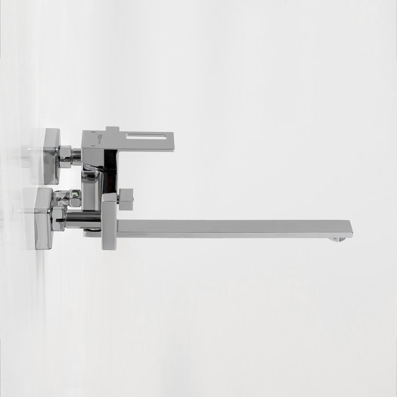 Смеситель с длинным изливом для ванны Wasserkraft Alme 1502L