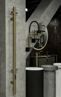 Полотенцесушитель электрический Boheme Uno 726-BR 150x12, bronze