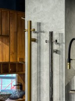 Полотенцесушитель электрический Boheme Uno 726-BR 150x12, bronze
