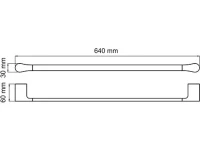 Полотенцедержатель Wasserkraft Glan K-5130 Полотенцедержатель Wasserkraft Glan K-5130
