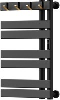 Полотенцесушитель электрический Bauedge Wind Hook AF0010 50x80 черный матовый