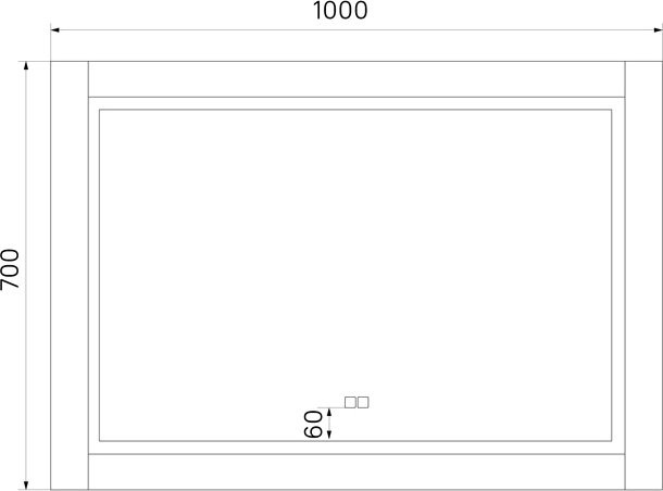 Мебель для ванной комнаты IDDIS Oxford 100 напольная, светло-серая, раковина 0131000i28