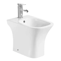 Биде напольное Azario Fretta Square AZ-1215C Биде напольное Azario Fretta Square AZ-1215C