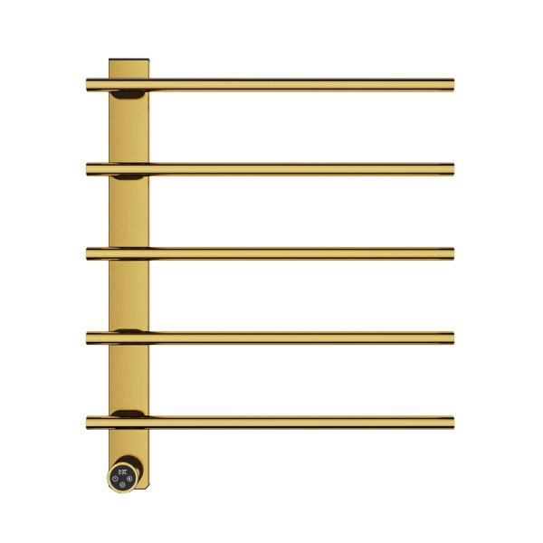 Полотенцесушитель электрический Wonzon & Woghand WW-AL345-BG брашированное золото