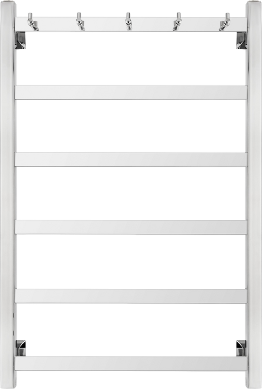 Полотенцесушитель водяной Secado Корсико 1 К 80х50 80x55 см, хром, лесенка