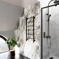 Полотенцесушитель электрический Grota Simple K 0RAL9005 EL 43х100, матовый черный