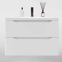 Мебель для ванной комнаты Style Line Марелла 80 подвесная, белая матовая