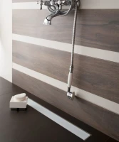 Душевой трап (лоток) Pestan Confluo Frameless Line 450 white glass Душевой трап (лоток) Pestan Confluo Frameless Line 450 white glass