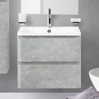 Тумба под раковину BelBagno Albano 70 подвесная, cemento verona grigio