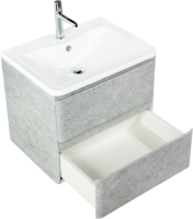 Тумба под раковину BelBagno Albano 70 подвесная, cemento verona grigio
