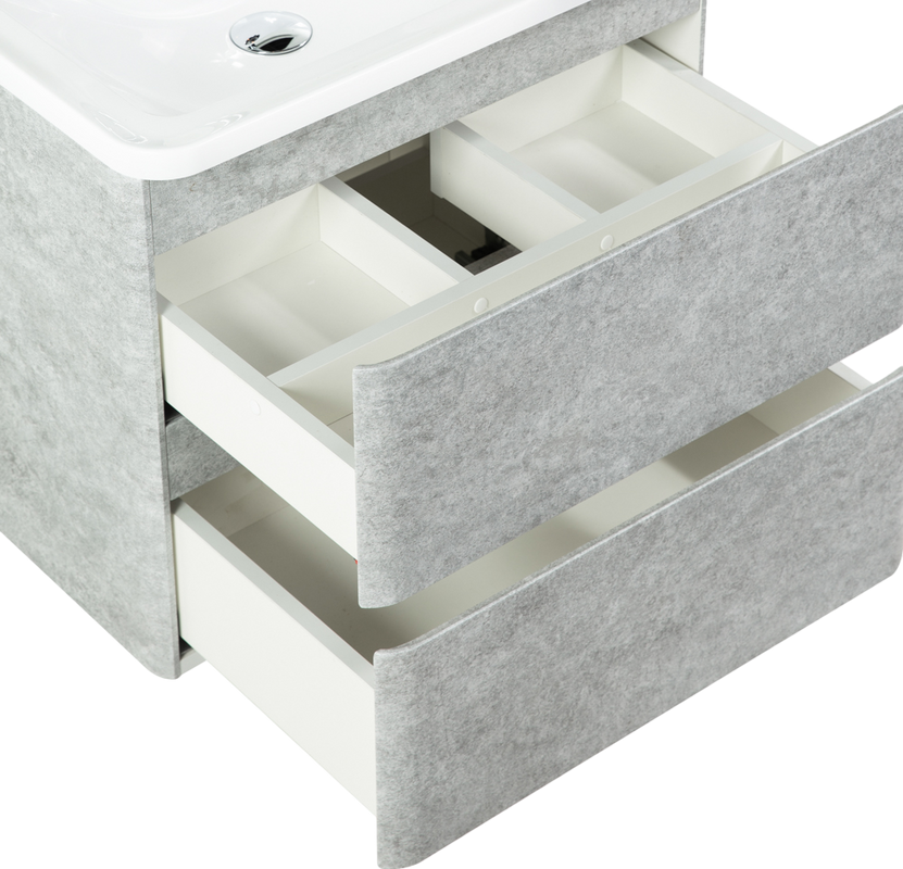 Тумба под раковину BelBagno Albano 70 подвесная, cemento verona grigio