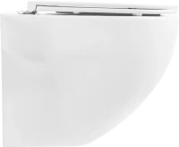 Унитаз подвесной BelBagno Onda BB066CHR безободковый, крышка BB870SC с микролифтом