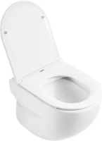 Унитаз подвесной BelBagno Onda BB066CHR безободковый, крышка BB870SC с микролифтом