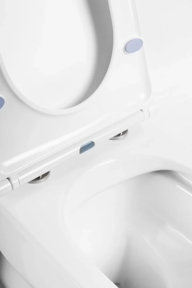Унитаз подвесной BelBagno Onda BB066CHR безободковый, крышка BB870SC с микролифтом