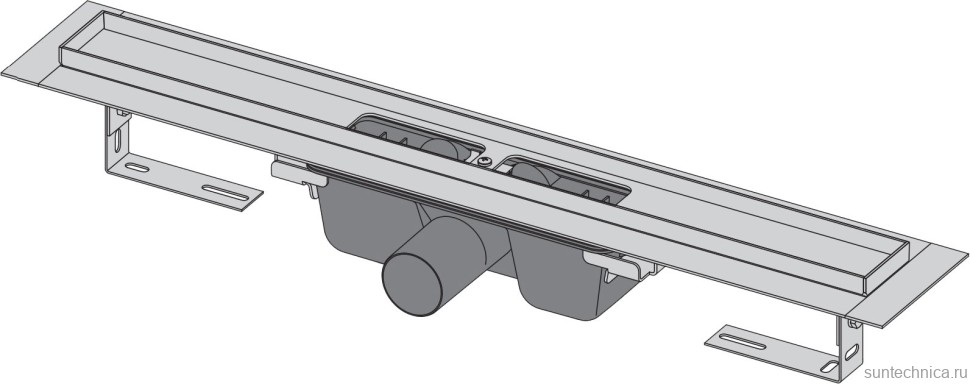 Душевой трап (лоток) AlcaPlast APZ1 S-750 с опорами