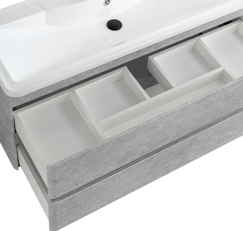 Тумба под раковину BelBagno Albano 120 подвесная, cemento verona grigio