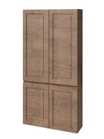 Шкаф-пенал для ванной Caprigo Wales 80 светлый орех