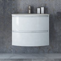 Тумба под раковину Cezares Vague 69 bianco lucido