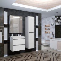 Тумба под раковину Opadiris Фреш 60 белая, вар.2