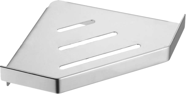 Полка Boheme New Venturo 10318-CR угловая, хром