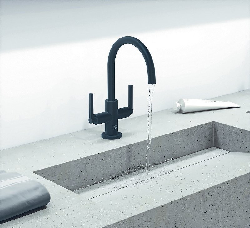 Смеситель для раковины Kludi Nova Fonte 201183915 черный