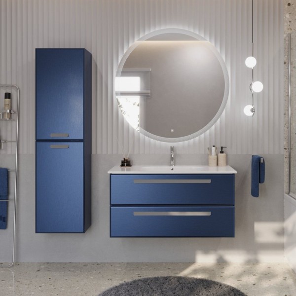 Мебель для ванной комнаты Cezares Eco Cer 100 ручки серые, sapfiro